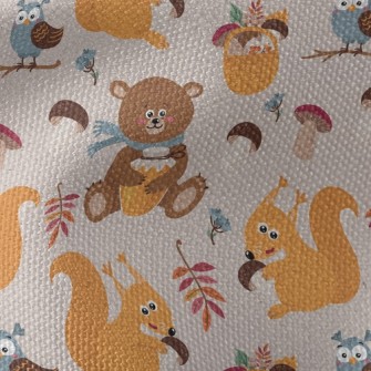 Preparing Cub Squirrel For Win Waterproof Canvas