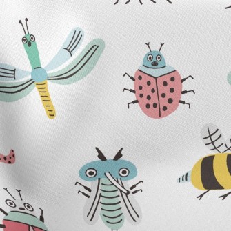 Collection Of Funny Insects Stretch Ponte