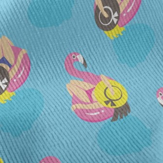 Summer Pool Girl Standard Corduroy