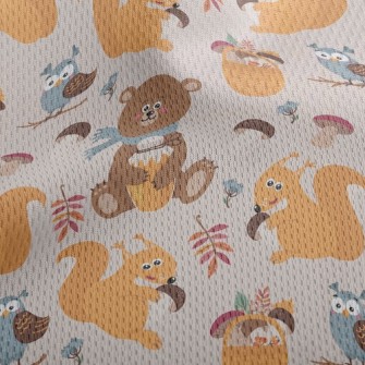 Preparing Cub Squirrel For Win Athletic Mesh Flat Back