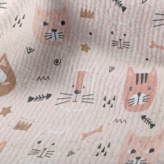 Arrow Kitten Fish Bone Terry