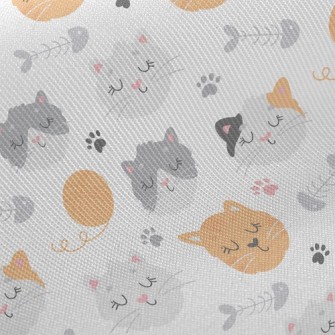 Cute Little Kitten With Eyes C Twill