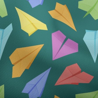 Colorful And Fun Paper Airplan Dobby