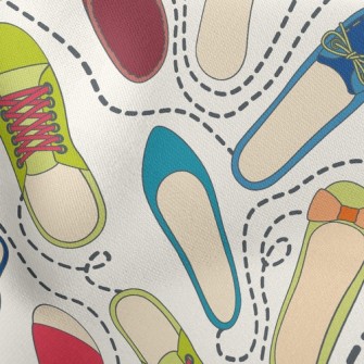 Various Shoes Stretch Ponte