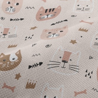 Arrow Kitten Fish Bone Performance Linen