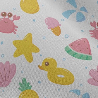 Cute Crab Shell Chiffon