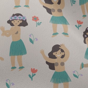 Hawaiian Hula Girl Chiffon