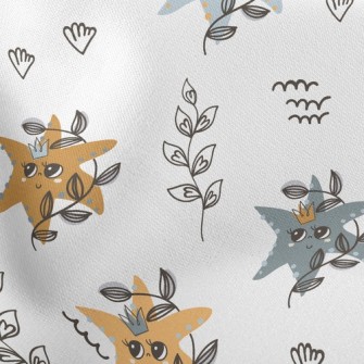 Deep Sea Starfish Crown Stretch Ponte