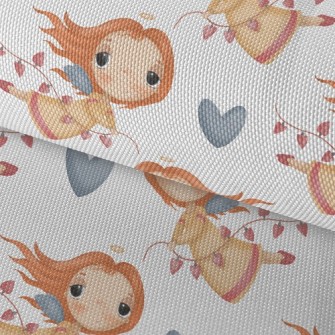Melancholic Little Girl Angel Waterproof Oxford