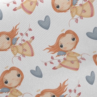 Melancholic Little Girl Angel Twill