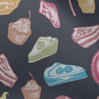 Crayon Doodle Delicious Desser Chiffon