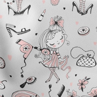 Professional Hair Stylist Stretch Ponte