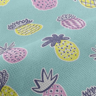 Deformed Line Pineapple Performance Linen