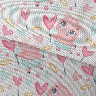 Full Of Love Angel Pig Waterproof Oxford