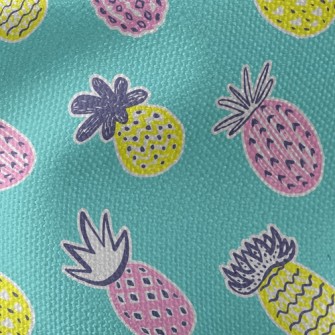 Deformed Line Pineapple Waterproof Canvas