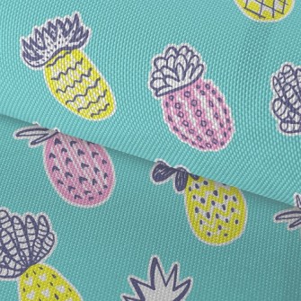 Deformed Line Pineapple Waterproof Oxford