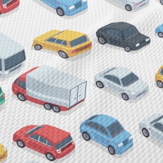 Arrange Cars Neatly Birdseye Piqué