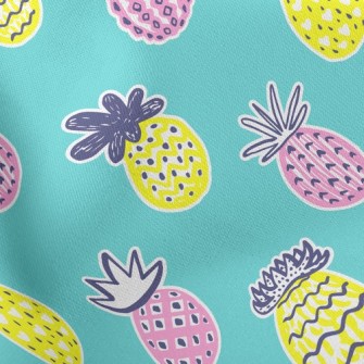 Deformed Line Pineapple Stretch Ponte