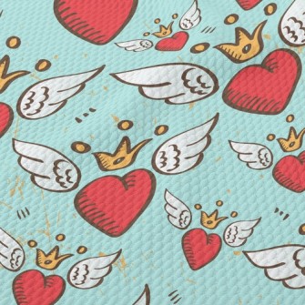 Crown Love Wings Birdseye Piqué