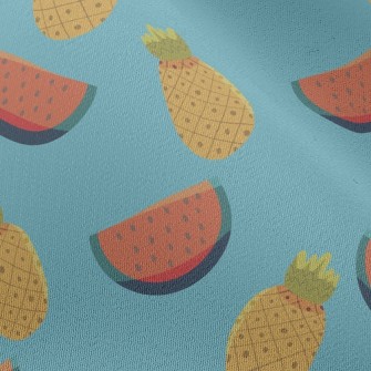 Cool Watermelon And Pineapple Chiffon