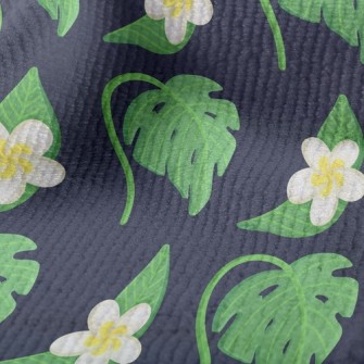 Plumeria Tropical Leaves Terry