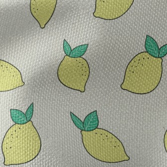 Sour Lemon Waterproof Canvas