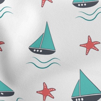 Leisurely Sailing Sailboat Stretch Ponte