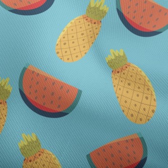 Cool Watermelon And Pineapple Dobby