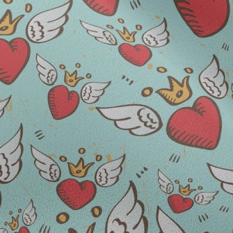 Crown Love Wings Chiffon