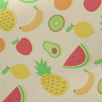 Pineapple Banana Orange Lemon Twill