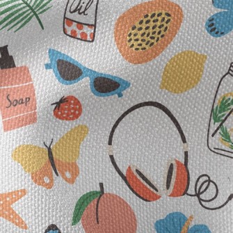 Summer Island Vacation Waterproof Canvas