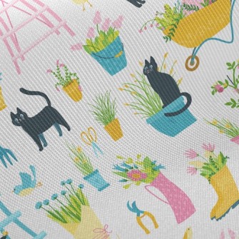 Black Cat Hanging Out In The G Twill