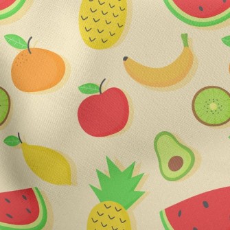 Pineapple Banana Orange Lemon Stretch Ponte