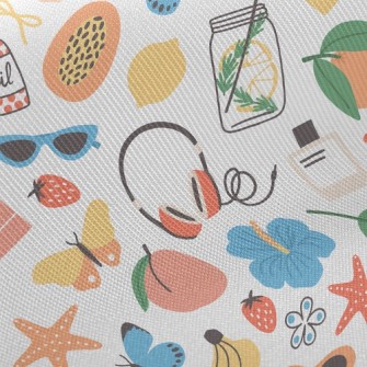 Summer Island Vacation Twill