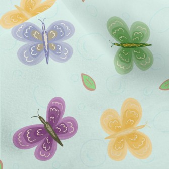 Beautiful Pattern Butterfly Micro Fleece