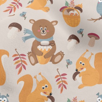 Preparing Cub Squirrel For Win Micro Fleece