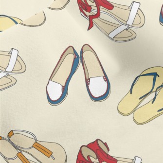 Summer Essential Sandals And C Micro Fleece