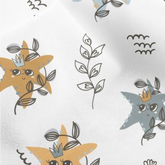 Deep Sea Starfish Crown Micro Fleece