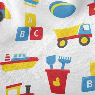 Baby Boy Truck Beach Toy Minky