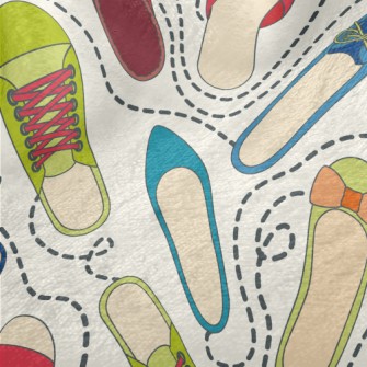 Various Shoes Minky