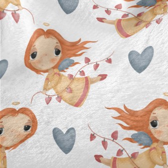 Melancholic Little Girl Angel Minky