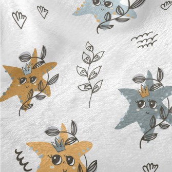 Deep Sea Starfish Crown Minky