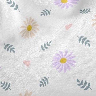 Two Color Daisy Minky