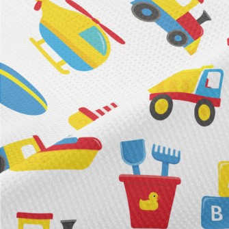 Baby Boy Truck Beach Toy Piqué