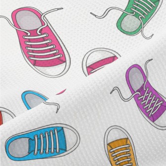 Colorful Sneakers Piqué