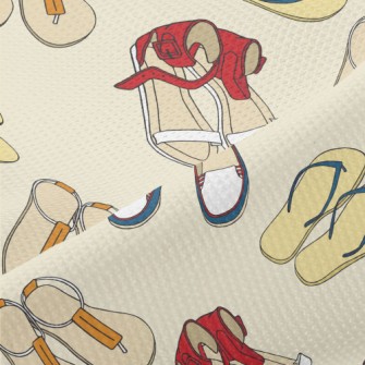 Summer Essential Sandals And C Piqué