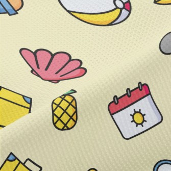 Beach Equipment For Summer Coo Piqué
