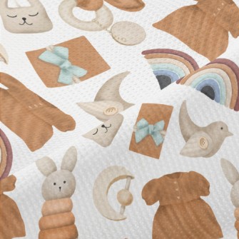 Warm Color Baby Dress Piqué