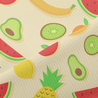 Pineapple Banana Orange Lemon Piqué