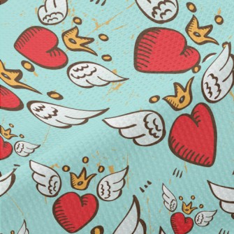 Crown Love Wings Piqué